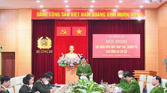 Nâng cao chất lượng Công an cấp xã, phường, thị trấn, đảm bảo an ninh trật tự ở địa phương