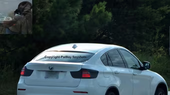 Bộ mặt mới của BMW X6 2012