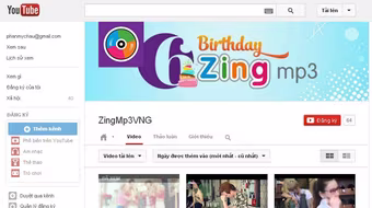 Youtube đạt thỏa thuận bản quyền với Zing