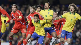 Brazil may mắn tránh khỏi thất bại trước Nga 