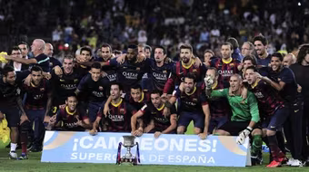 Valdes giúp Barca giành siêu cúp