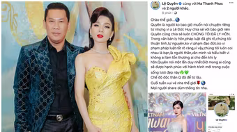 Vợ chồng Lê Quyên chính thức ly hôn