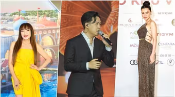 Thanh Hà, Lê Hiếu, Bùi Lan Hương "làm nóng" sân khấu Chung khảo Hoa hậu các Dân tộc Việt Nam phía Nam