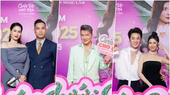 Sao Việt tụ hội trên thảm đỏ ra mắt “Cưới vợ cho cha” 