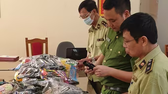 Xử lý một cửa hàng kinh doanh đồ chơi bạo lực cho trẻ em