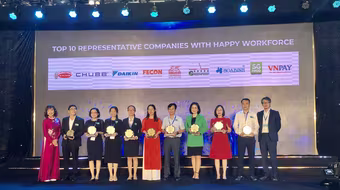 Generali Việt Nam được vinh danh “Top 10 Doanh nghiệp tiêu biểu có nguồn nhân lực hạnh phúc” 