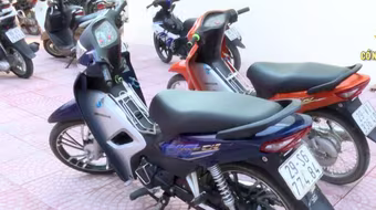 Bắt ổ nhóm 'ăn' hàng chục xe máy đắt tiền, bỏ túi trên 500 triệu đồng