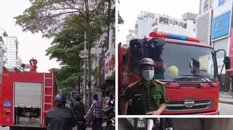 Xảy cháy ngôi nhà trong ngõ Thịnh Hào 3, phố Tôn Đức Thắng 