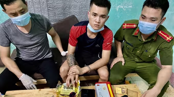 Thả chó dữ tấn công Cảnh sát để bỏ trốn khi bị vây bắt 