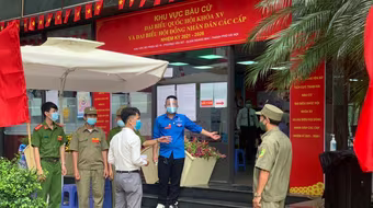 Quận Hoàng Mai: Đảm bảo hoạt động bầu cử diễn ra trong an toàn