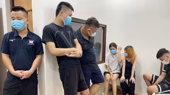 Bắt quả tang 7 thanh niên nam nữ tụ tập sử dụng ma túy trong nhà nghỉ