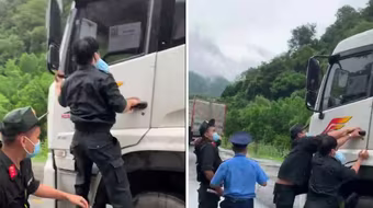 Khởi tố đối tượng điều khiển xe ô tô "thông chốt" kiểm soát