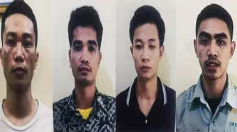 Mâu thuẫn tiền thông tắc bể phốt, nhóm đối tượng dùng hung khí đuổi đánh nhau