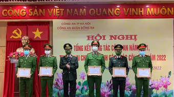 Hoàn thành xuất sắc nhiệm vụ kép tại địa bàn quận 'lõi' của Thủ đô