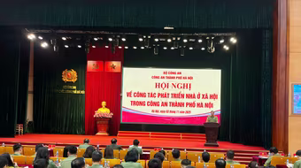 Quan tâm công tác phát triển nhà ở xã hội cho cán bộ chiến sỹ Công an Thủ đô