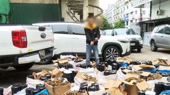 Bóc gỡ đường dây mua bán khí cười cực lớn