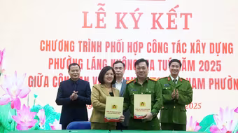 Nỗ lực xây dựng phường Láng không ma túy