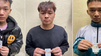 Ba đối tượng có hành vi mờ ám trong quán cắt tóc