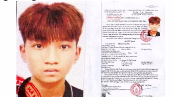 Gã trai 20 tuổi bị truy nã nguy hiểm về 2 tội danh