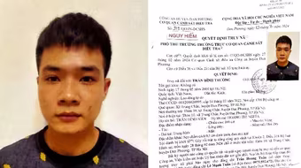 Công an Hà Nội truy nã đối tượng gây rối trật tự công cộng