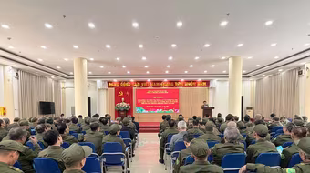 Bồi dưỡng nghiệp vụ cho lực lượng tham gia bảo vệ an ninh trật tự ở cơ sở tại 14 xã, phường