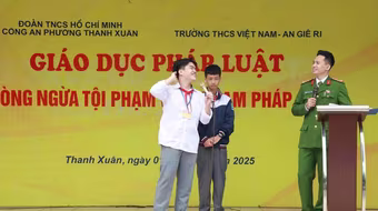 Tuyên truyền, giáo dục pháp luật cho hơn 700 học sinh