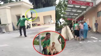Tạm giữ nhóm đối tượng hành nghề 'xe ôm' dùng gạch, dao chém nhau trong Bệnh viện E