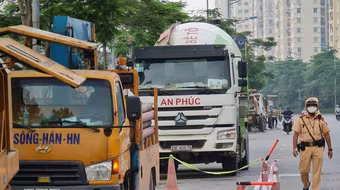 Cảnh sát giao thông Công an Hà Nội đảm bảo thông suốt, an toàn hoạt động bầu cử đại biểu Quốc hội, HĐND các cấp