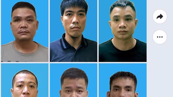 Dũng 'ốt', kẻ có bệnh án tâm thần điều hành đường dây bảo kê bến bãi, hoạt động 'tín dụng đen' sa lưới