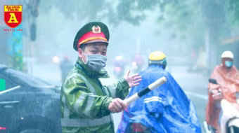 Công an Hà Nội bảo vệ tuyệt đối an toàn kỳ thi tuyển sinh lớp 10 THPT