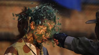 Tiếp tục hình ảnh kinh hoàng huấn luyện nữ vệ sĩ Trung Quốc