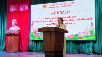 Phòng Hồ sơ nghiệp vụ lan tỏa phong trào thi đua “Ba nhất”