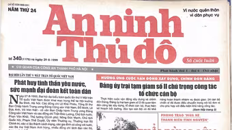 Báo An ninh Thủ đô số 01175, ngày 29/8/1999