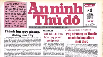 Báo An ninh Thủ đô số 01253, ngày 8/3/2000