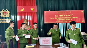 Sẻ chia khó khăn, hỗ trợ đồng bào miền Trung, Tây Nguyên khắc phục hậu quả thiên tai