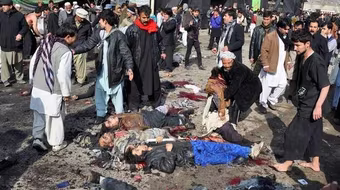 Đánh bom tại đám tang - 20 người thiệt mạng