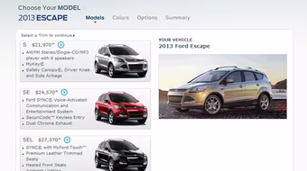 Thông tin đầu tiên về giá của Ford Escape 2013 đã "lên sàn"