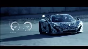 Siêu xe McLaren P1 xuất hiện bất ngờ trên đường