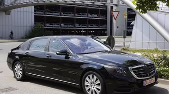 Lộ “ảnh nóng” của Mercedes-Benz S-Class Pullman 2015