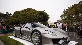 Siêu xe Porsche 918 Spyder trình làng tại Pebble Beach 2013
