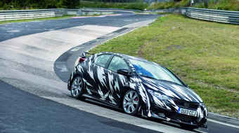 Những hình ảnh đầu tiên của Honda Civic Type R 2015