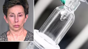 Tiêm phân người vào ống truyền dịch để mưu sát chồng