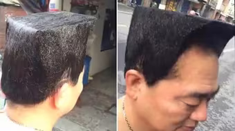 Người đàn ông tán gái bằng kiểu tóc “hàng độc”