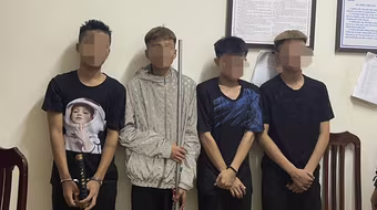 Tóm gọn nhóm đối tượng dùng hung khí đuổi đánh người trên Quốc lộ 32