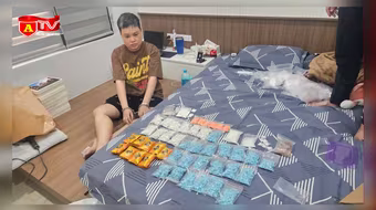 Bắt giữ người phụ nữ với hơn 2kg ma tuý tổng hợp