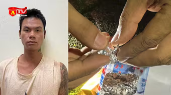 Thanh niên "ôm" ma túy lúc nửa đêm bị 141 bắt giữ