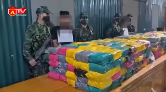 Bắt 2 người nước ngoài vận chuyển nửa tấn ma túy vào Việt Nam