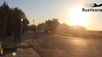 Quân tiếp viện và thiết bị hạng nặng của Nga đến căn cứ chiến lược ở Đông Bắc Syria