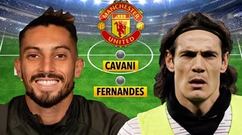 [ẢNH] Đội hình tối ưu của M.U sau khi có Cavani và Alex Telles