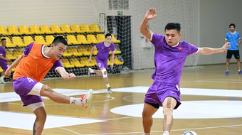 ĐT futsal Việt Nam có hàng loạt điều chỉnh để đấu Brazil